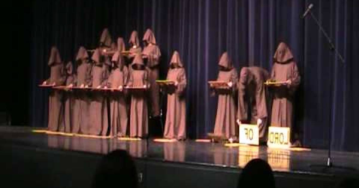 "Silent Monks" Get Creative And Sing "Hallelujah." The Audience Can't