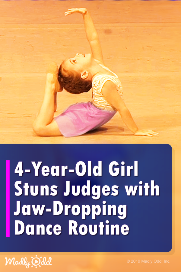 4-Year-Old Girl Stuns with Jaw-Dropping Dance Routine