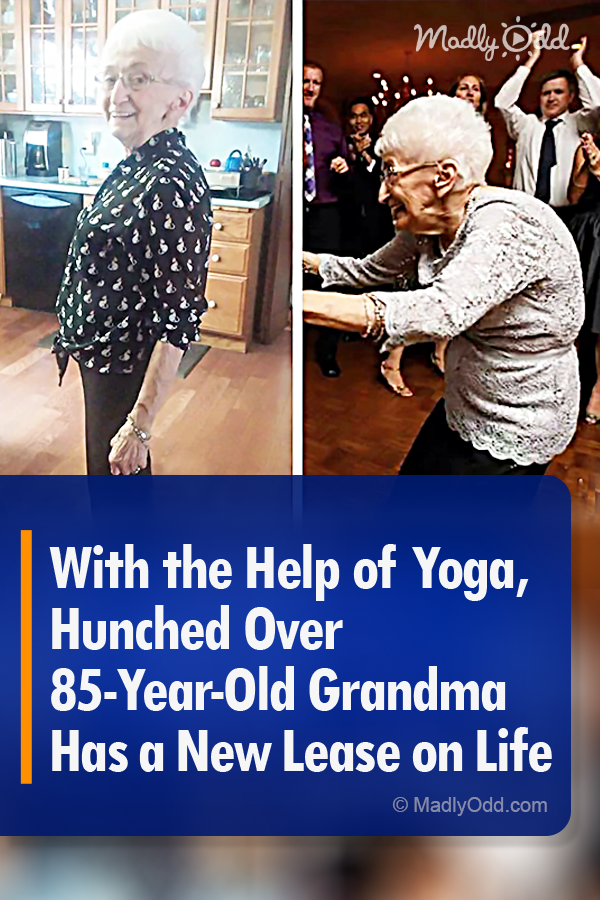 With the Help of Yoga, Hunched Over 85-Year-Old Grandma Has a New Lease on Life