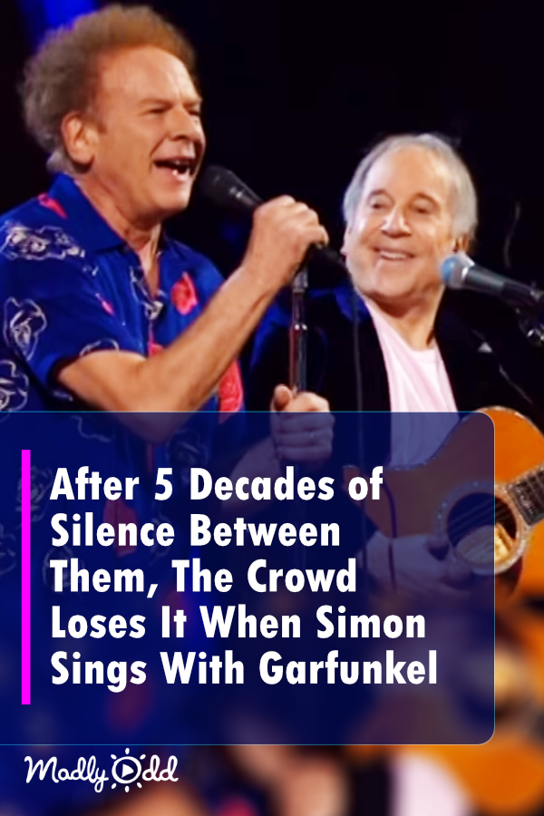 After 5 Decades of Silence, The Crowd Can\'t Believe Their Ears When Simon Sings With Garfunkel Again