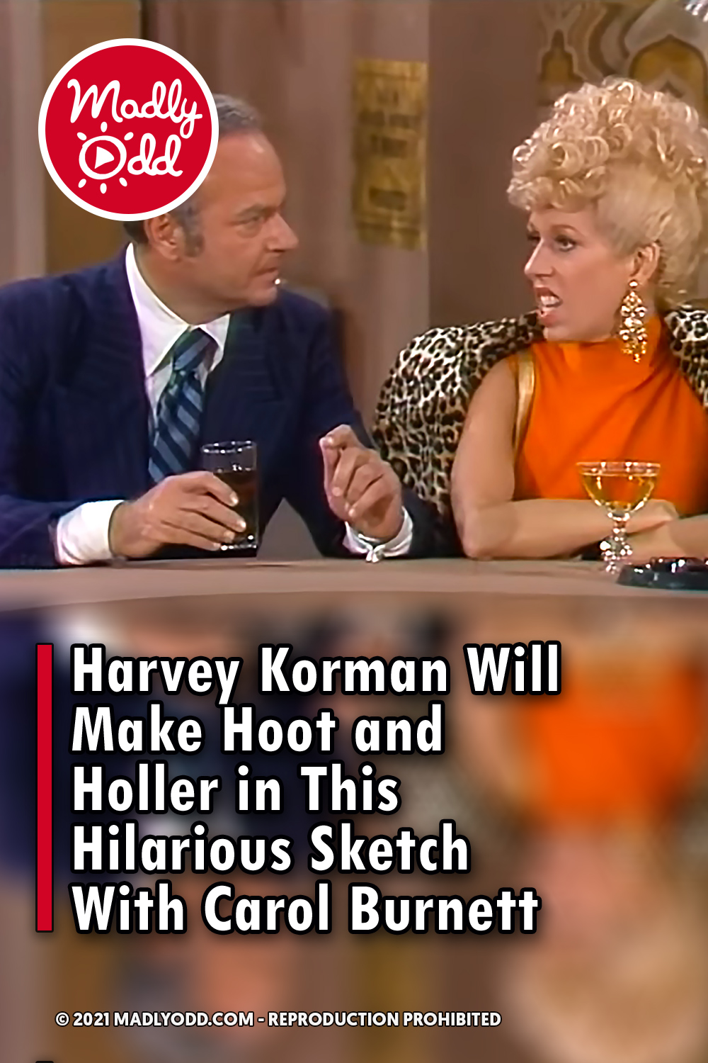 Harvey Korman Will Make Hoot and Holler in This Hilarious Sketch With Carol Burnett