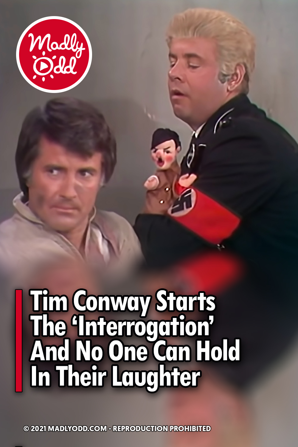 Tim Conway Starts The \'Interrogation\' And No One Can Hold In Their Laughter