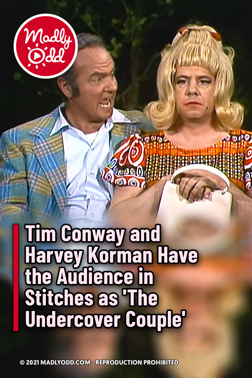 Tim Conway and Harvey Korman Have the Audience in Stitches as \'The Undercover Couple\'