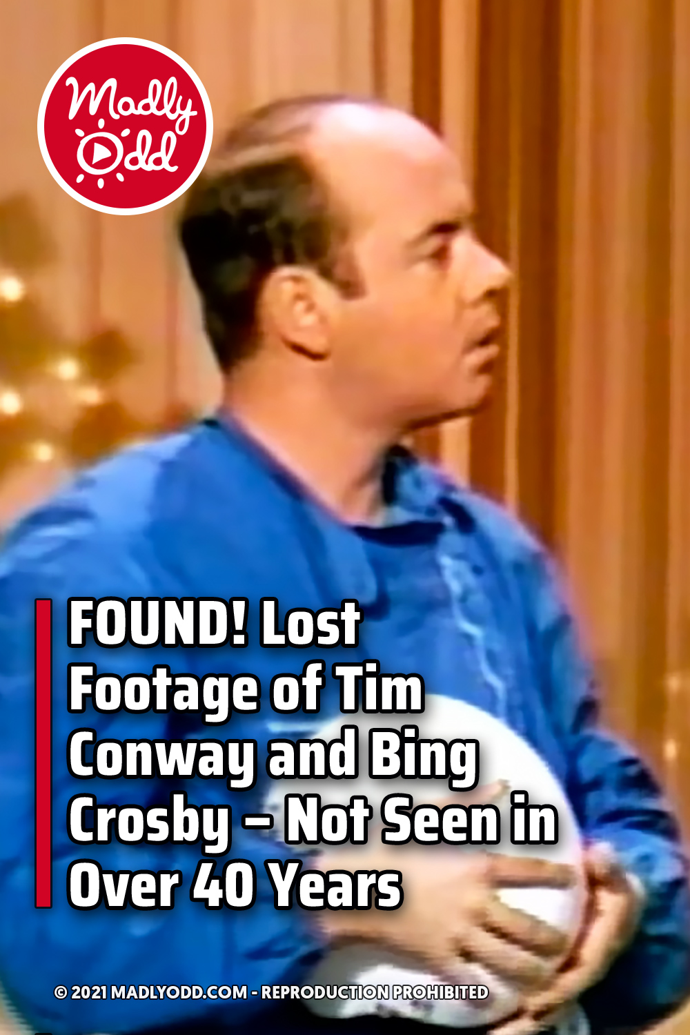 FOUND! Lost Footage of Tim Conway and Bing Crosby – Not Seen in Over 40 Years