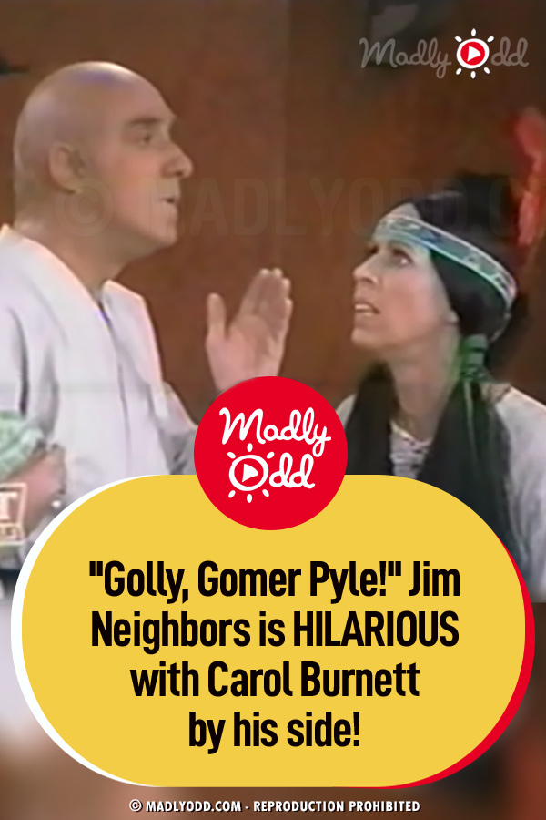 \'\'Golly, Gomer Pyle!\'\' Jim Neighbors is HILARIOUS With Carol Burnett by His Side!