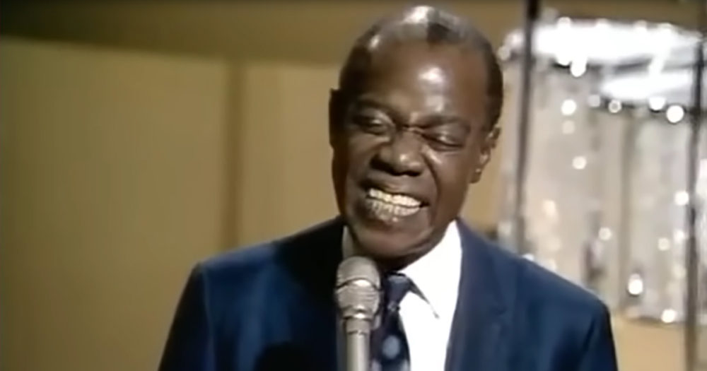 You&#39;ll think to yourself, &quot;What A Wonderful World&quot; as Louis Armstrong sings his 1967 classic