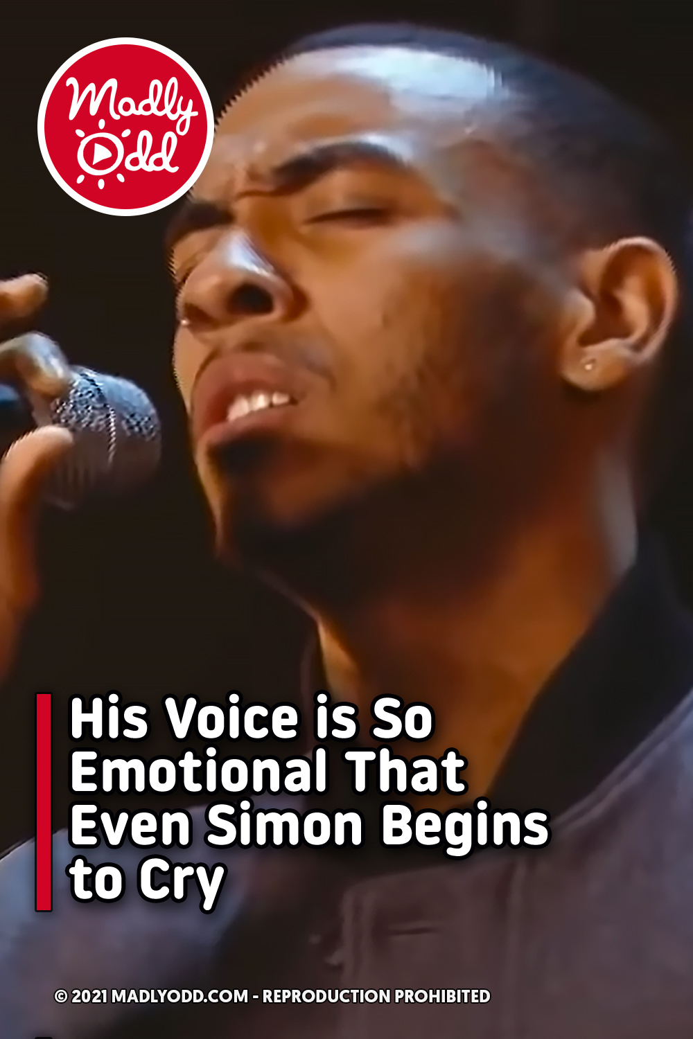 His Voice is So Emotional That Even Simon Begins to Cry