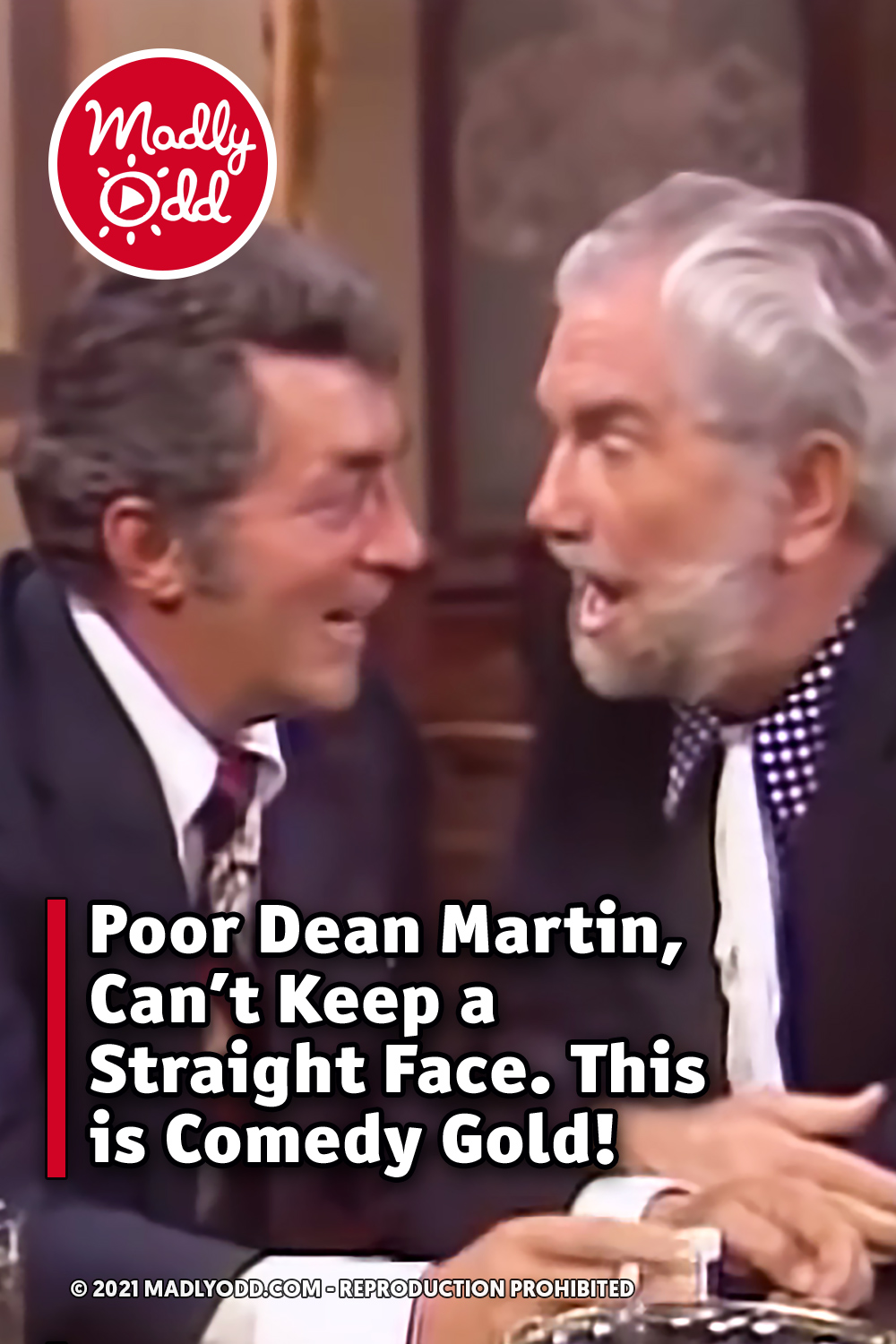 Poor Dean Martin, Can\'t Keep a Straight Face. This is Comedy Gold!