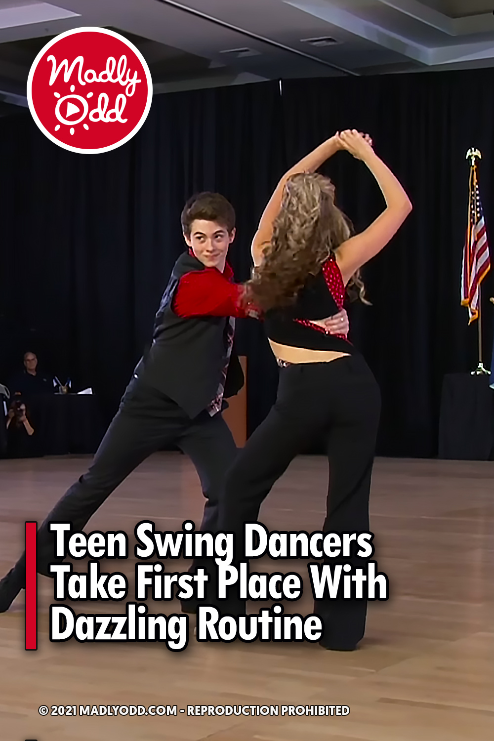 Teen Swing Dancers Take First Place With Dazzling Routine