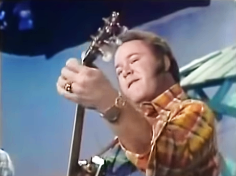 Roy Clark grający na Banjo 