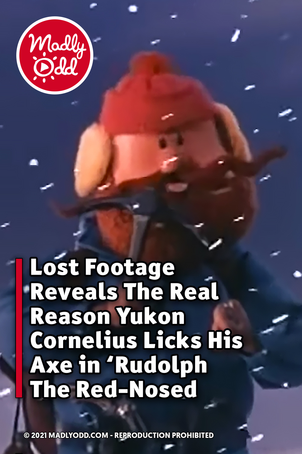 Lost Footage Reveals The Real Reason Yukon Cornelius Licks His Axe in \'Rudolph The Red-Nosed Reindeer\'