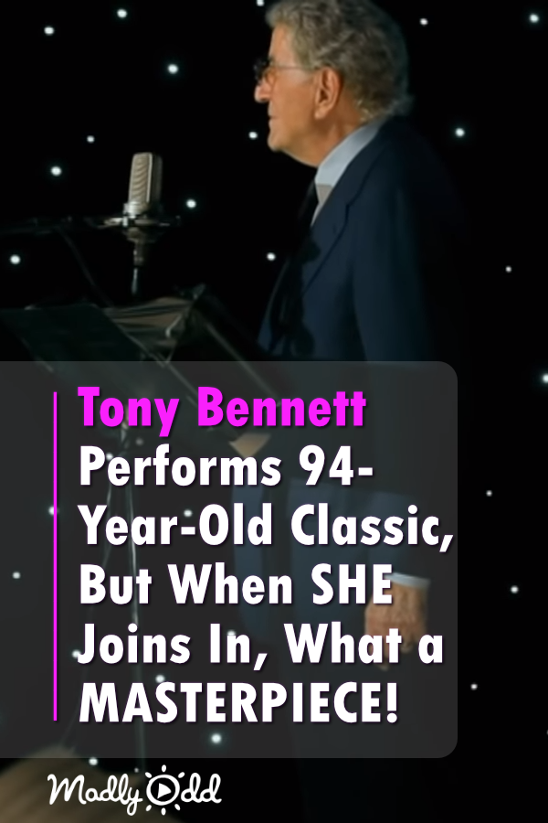 Tony Bennett Performs a 94-Year-Old Classic, But When SHE Joins In... OH, WHAT A MASTERPIECE!