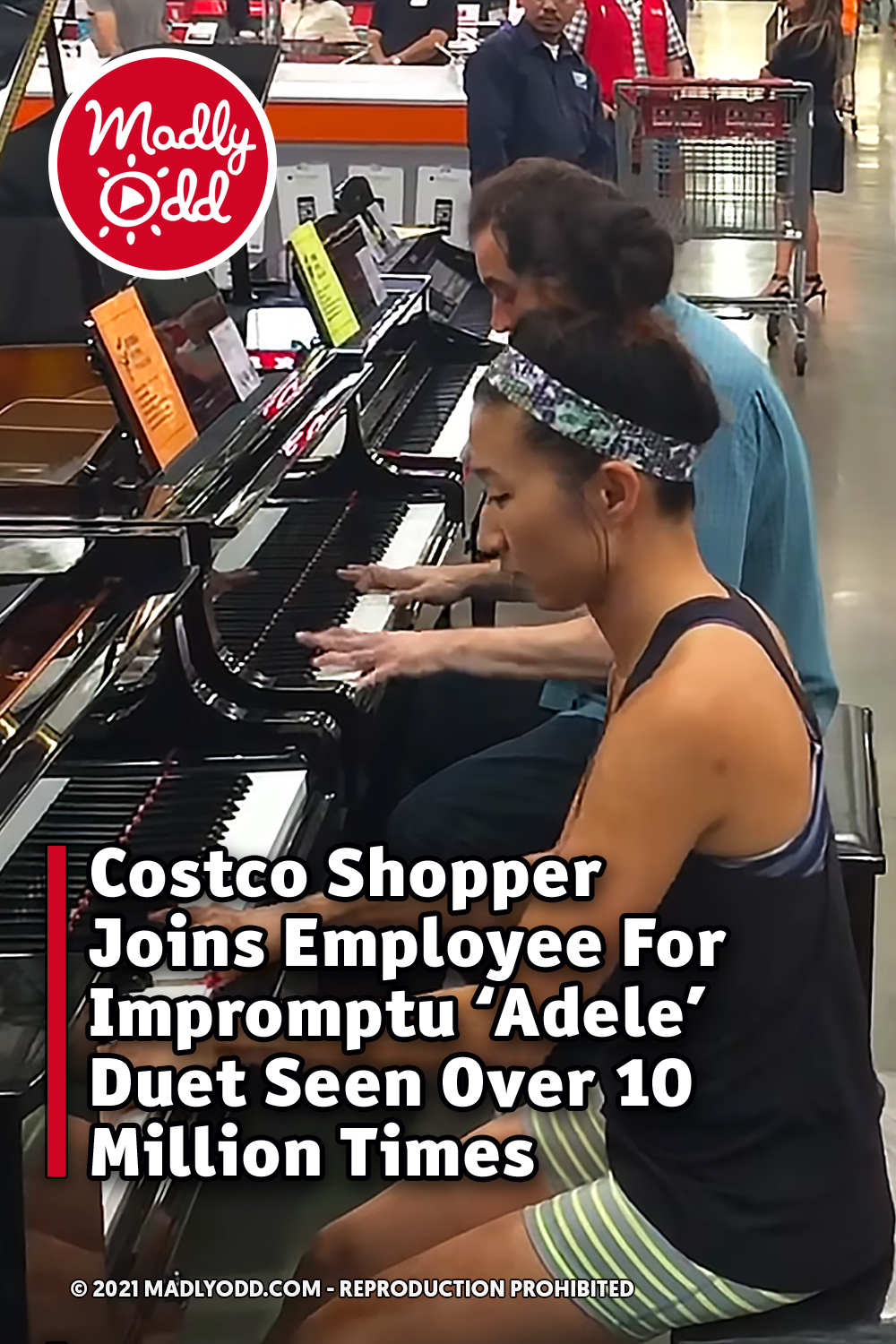 Costco Shopper Joins Employee For Impromptu \'Adele\' Duet Seen Over 10 Million Times