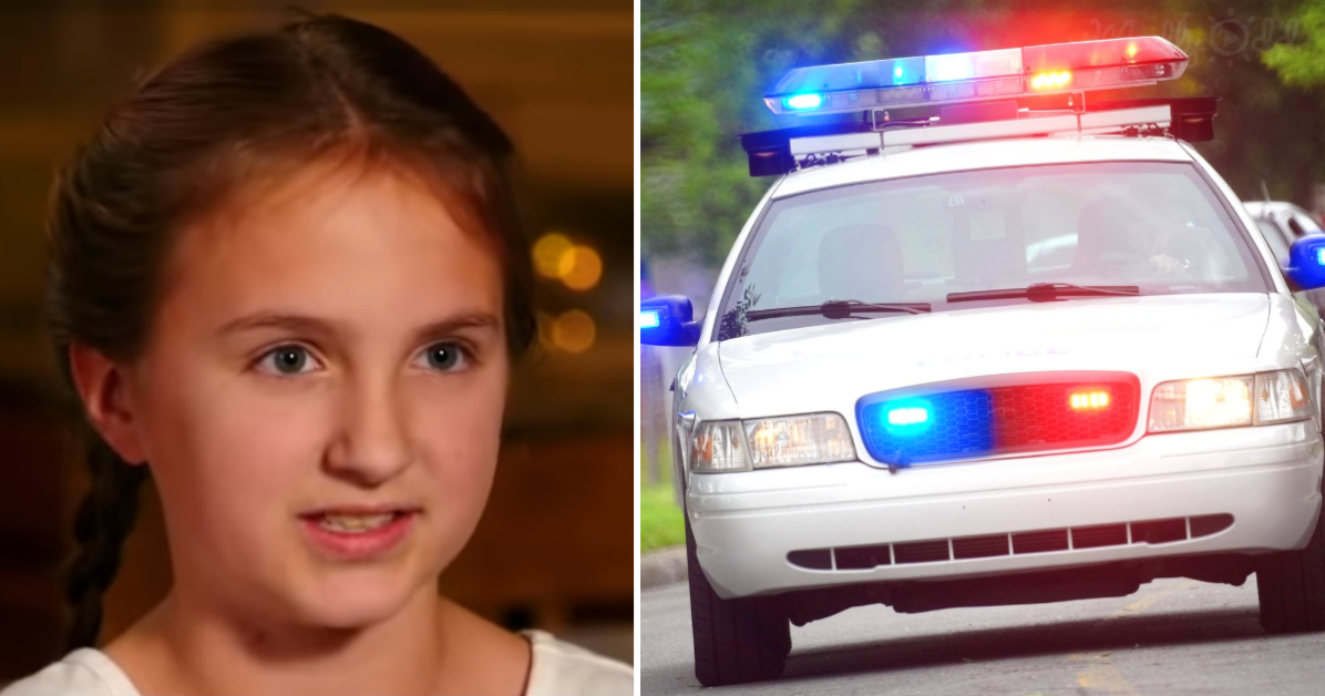 police car girl