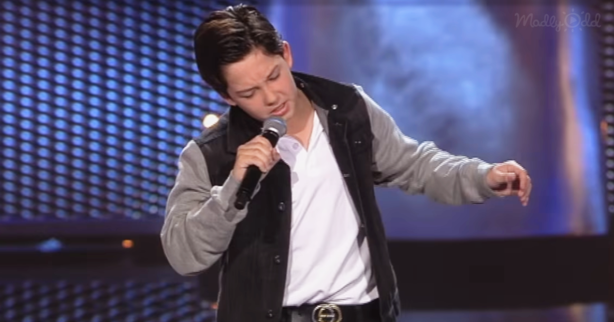 Karel performs Elvis tribute on the voice