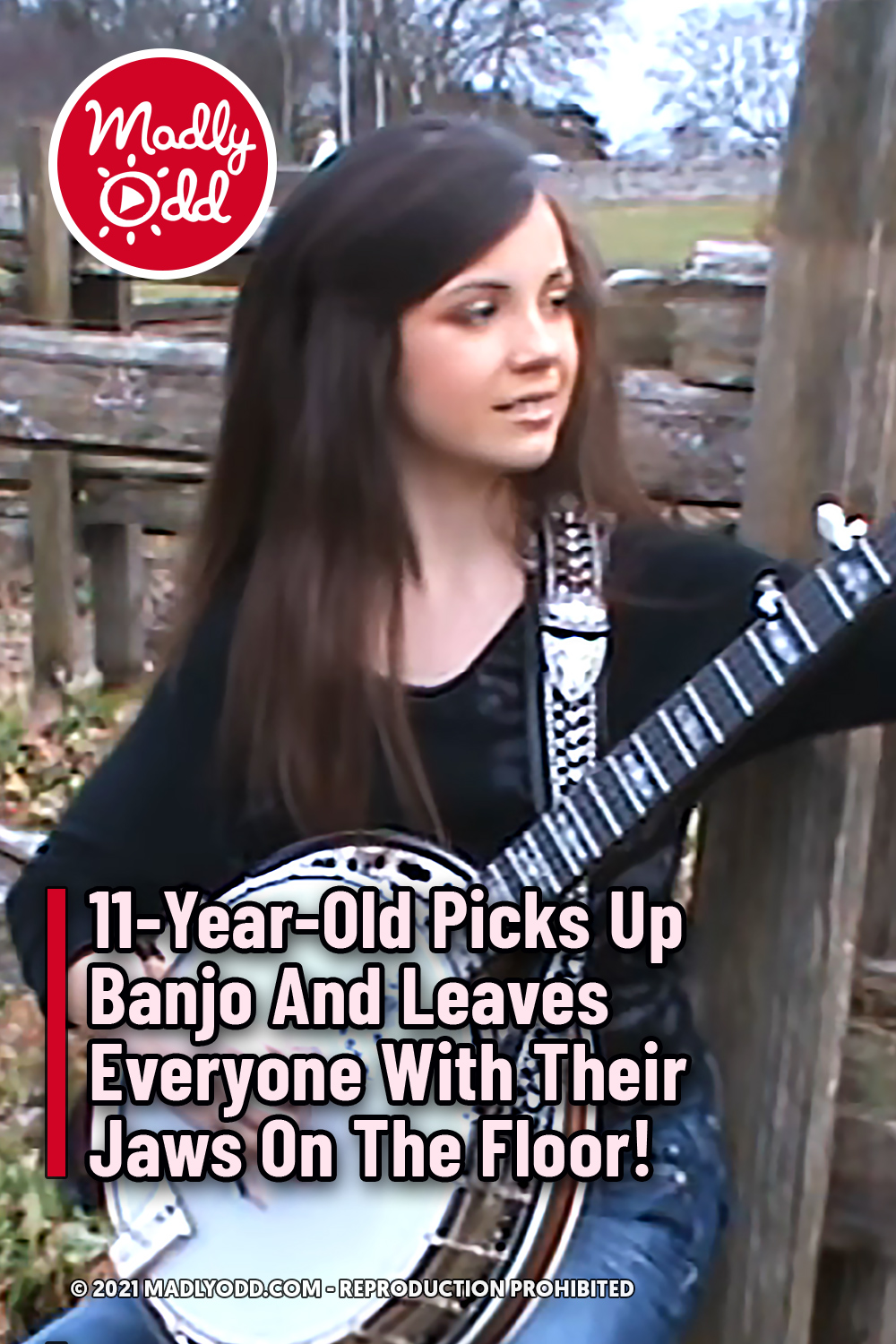 11-Year-Old Picks Up Banjo And Leaves Everyone With Their Jaws On The Floor!
