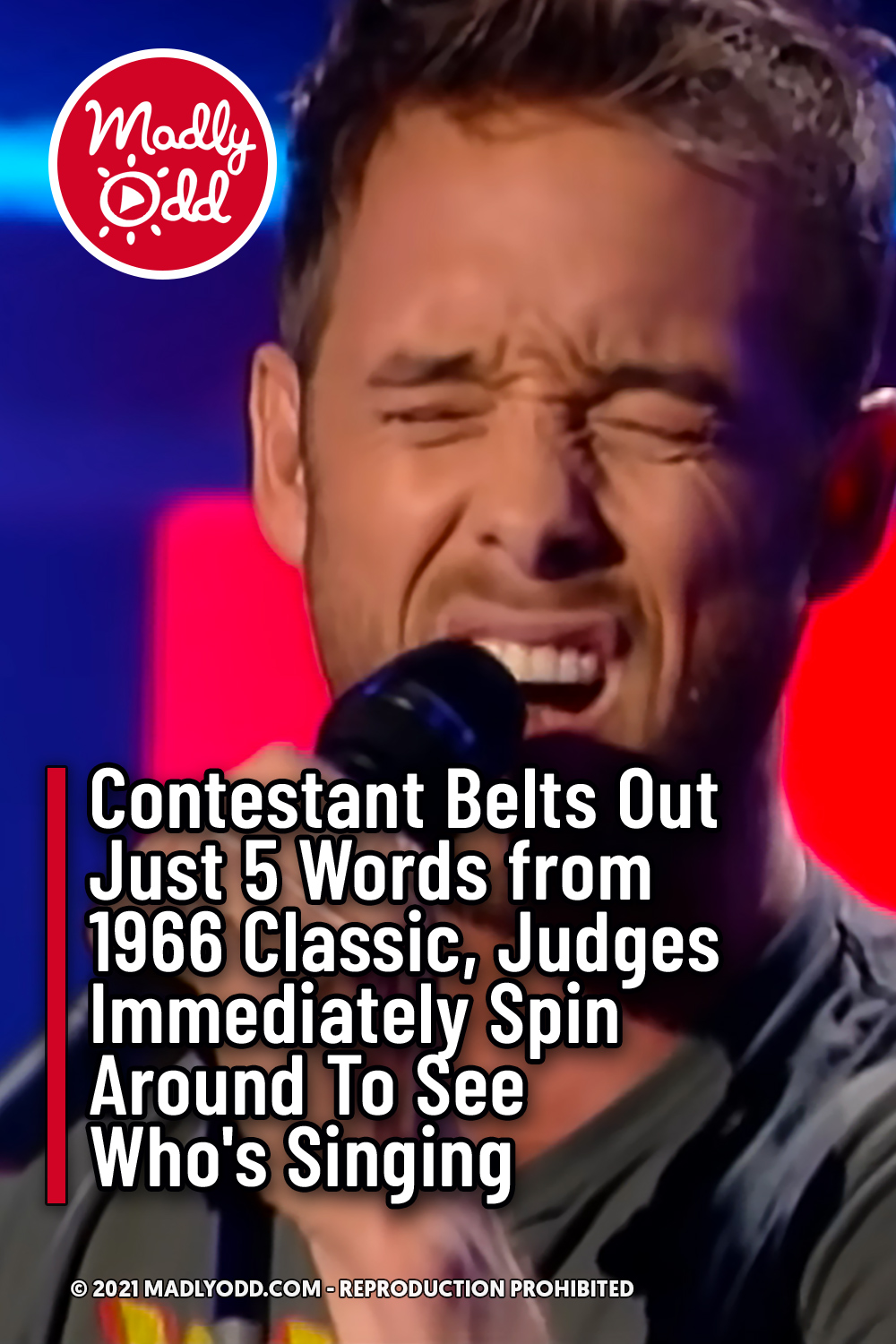 Contestant Belts Out Just 5 Words from 1966 Classic, Judges Immediately Spin Around To See Who\'s Singing