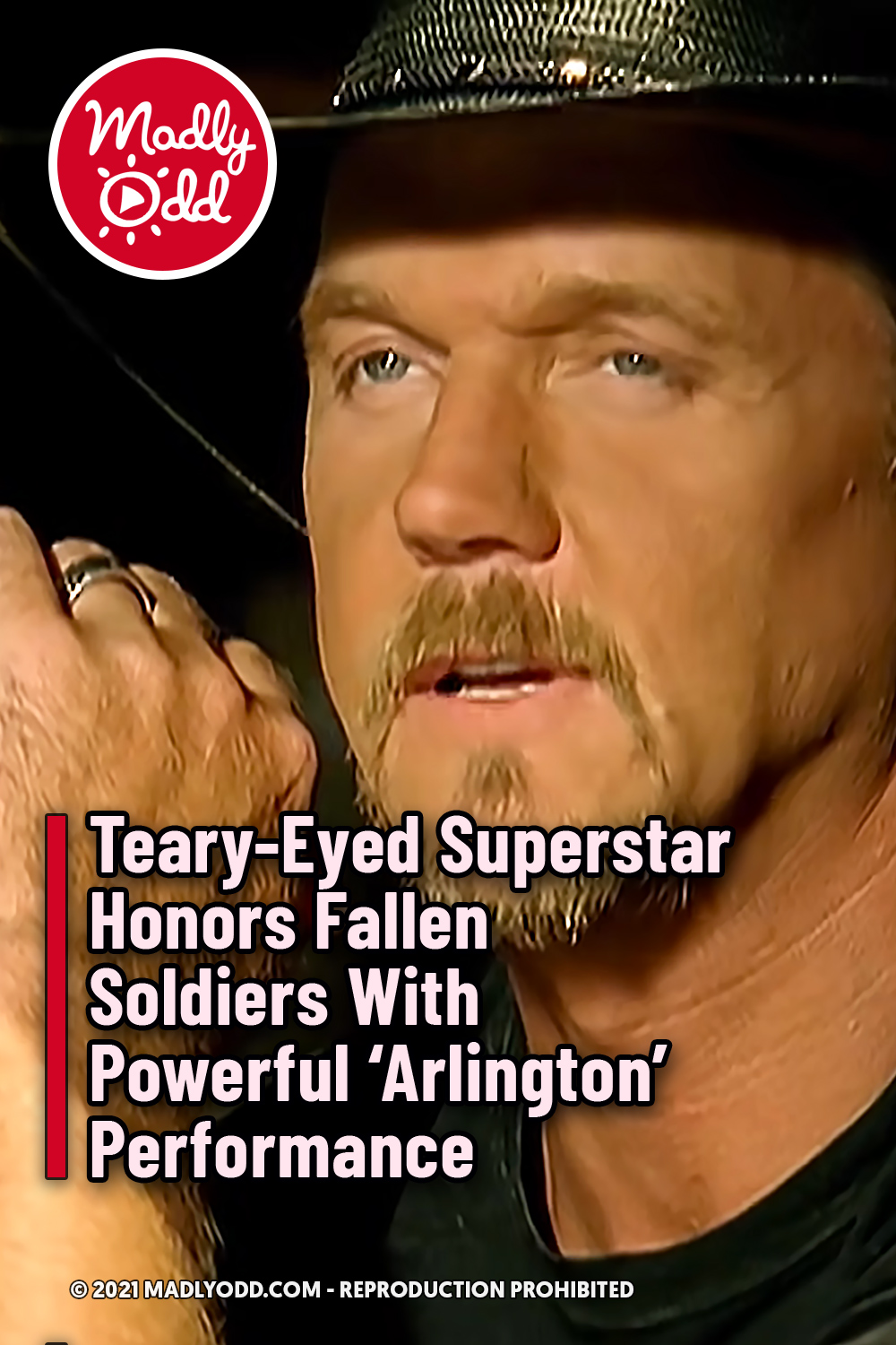 Teary-Eyed Superstar Honors Fallen Soldiers With Powerful  ‘Arlington’ Performance