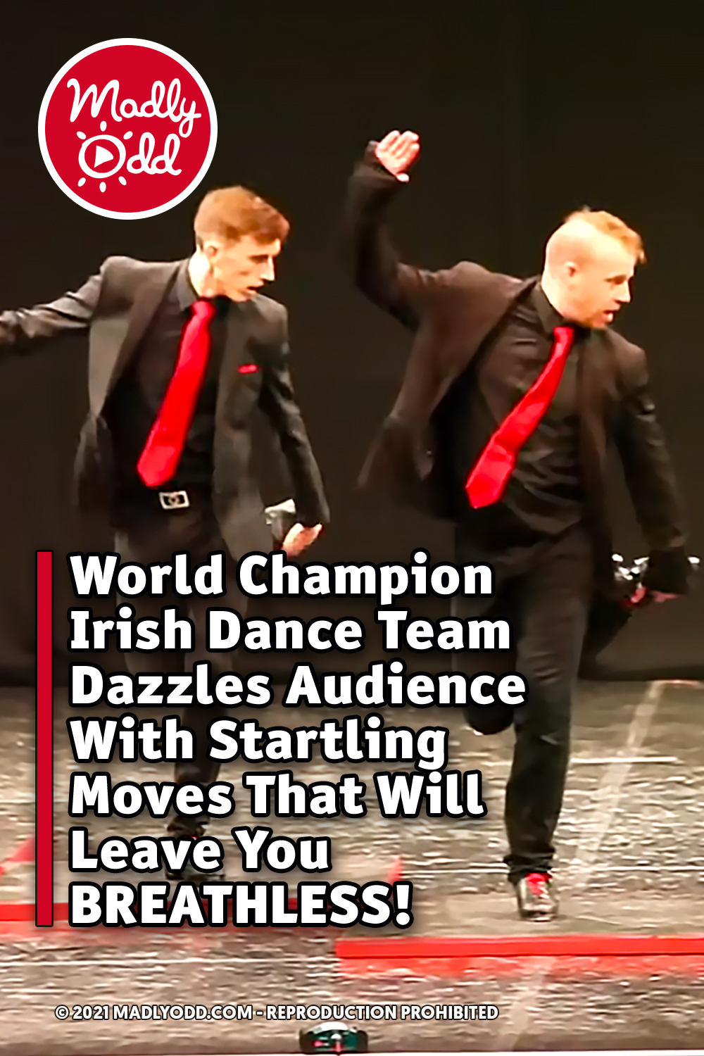 World Champion Irish Dance Team Dazzles Audience With Startling Moves That Will Leave You BREATHLESS!
