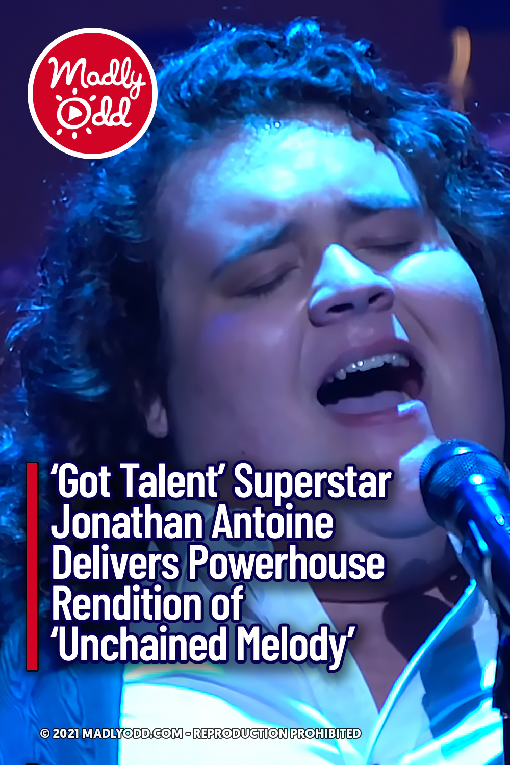 \'Got Talent\' Superstar Jonathan Antoine Delivers Powerhouse Rendition of \'Unchained Melody\'