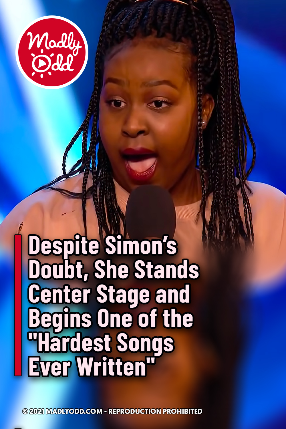 Despite Simon’s Doubt, She Stands Center Stage and Begins One of the \