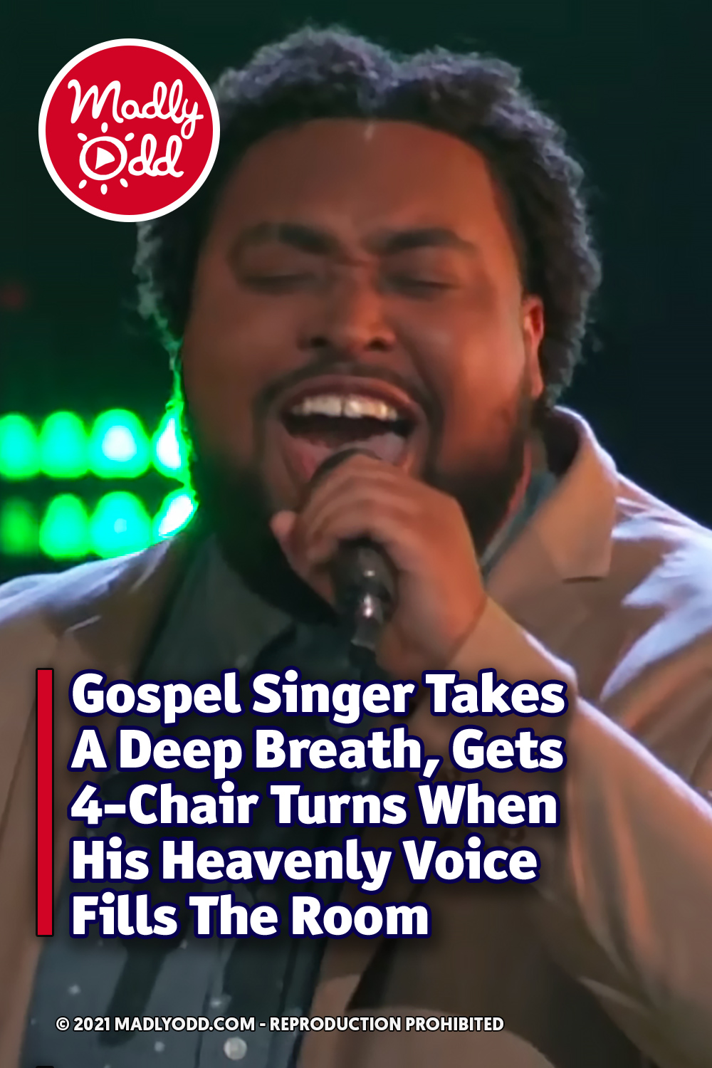 Gospel Singer Takes A Deep Breath, Gets 4-Chair Turns When His Heavenly Voice Fills The Room