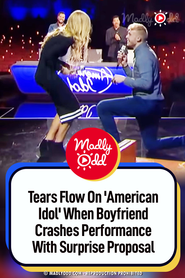 Tears Flow On \'American Idol \'When Boyfriend Crashes Performance With Surprise Proposal