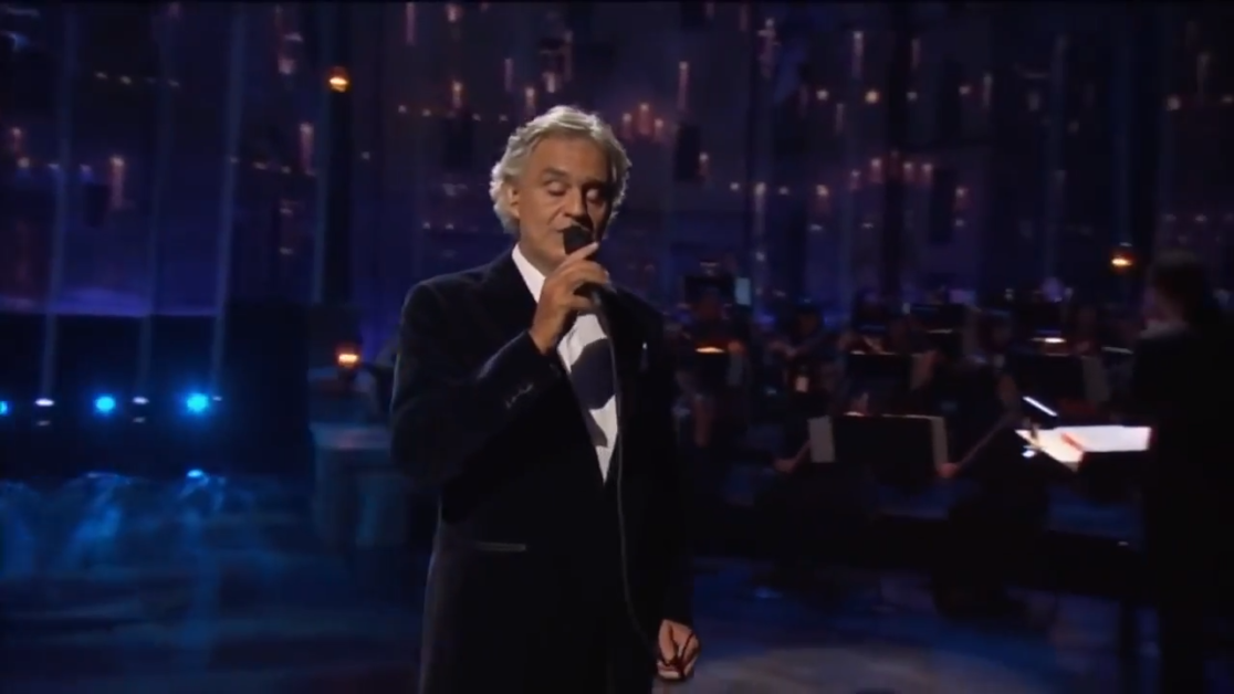 Andrea Bocelli in Hollywood