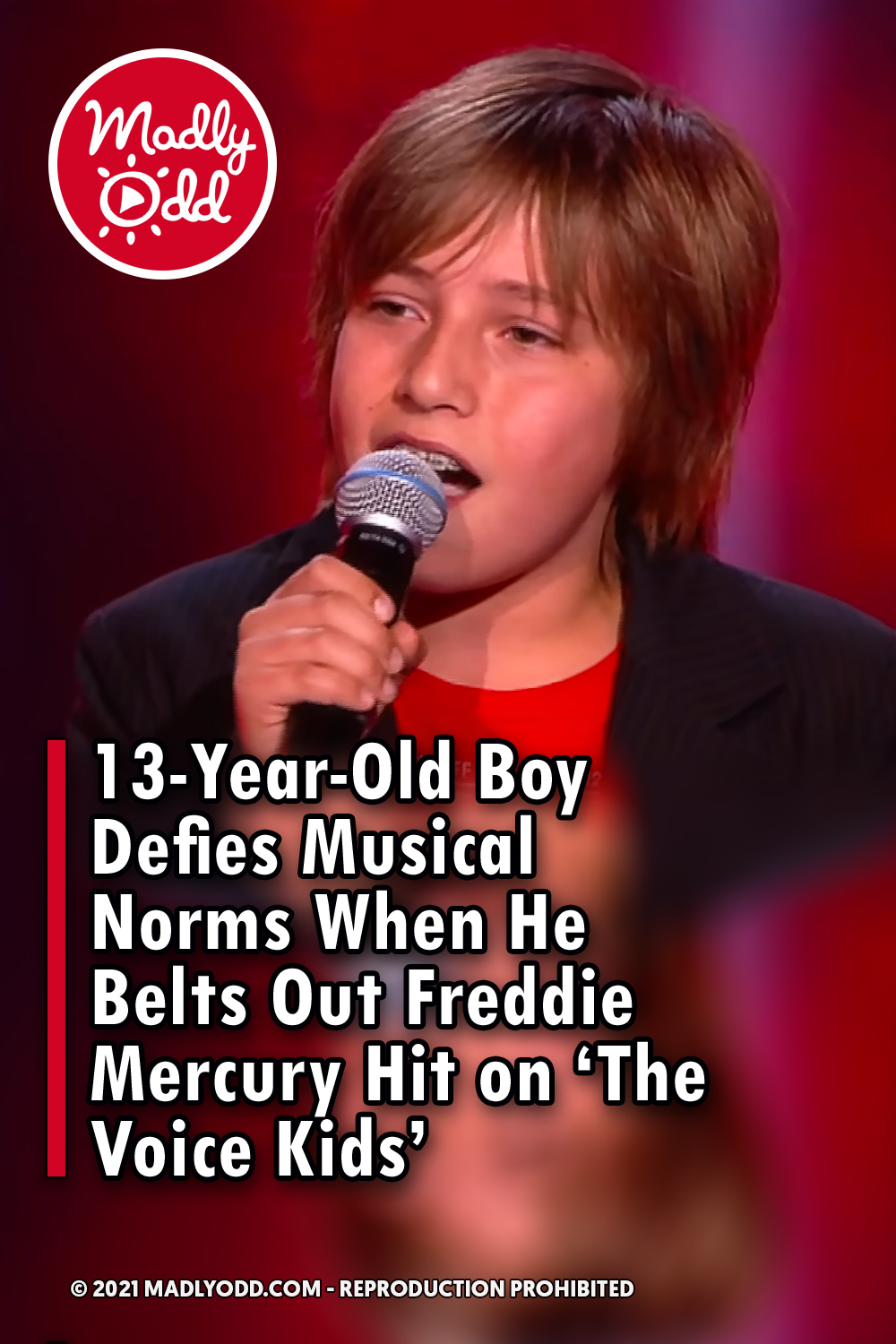 13-Year-Old Boy Defies Musical Norms When He Belts Out Freddie Mercury Hit on \'The Voice Kids\'