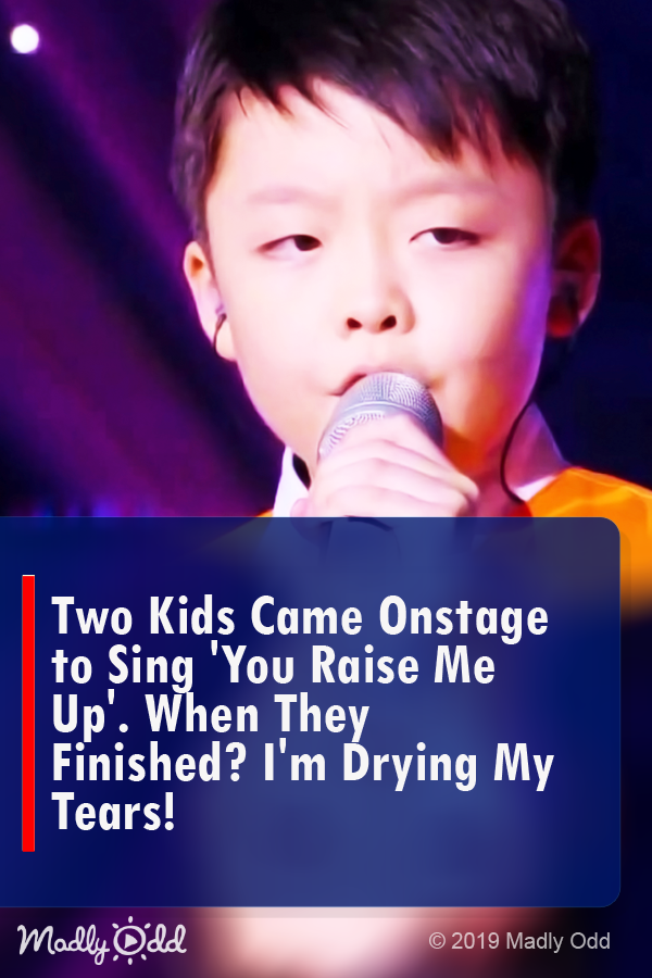 Two Kids Came Onstage to Sing “You Raise Me Up”. When They Finished? I’m Drying My Tears!