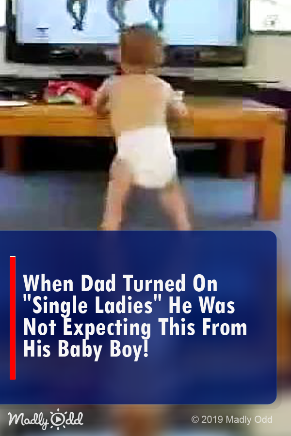 When Dad Turned on \'Single Ladies,\' He Was Not Expecting This from His Baby Boy!