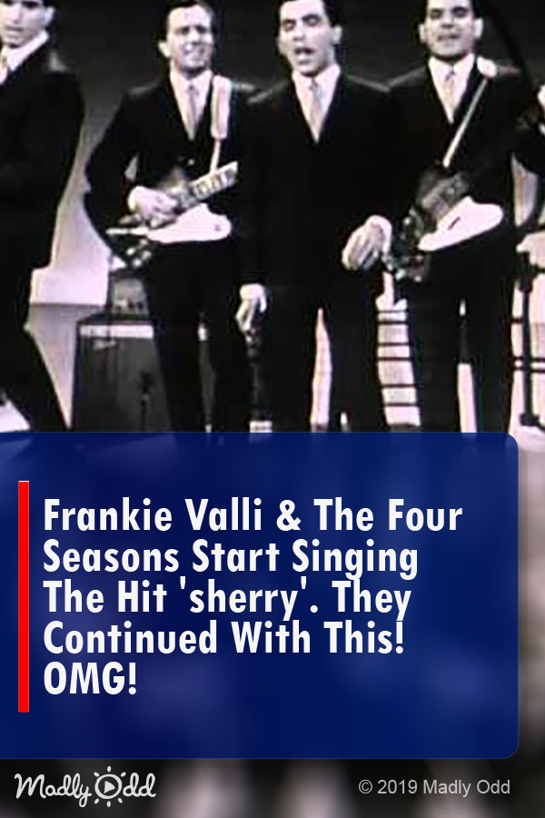 Frankie Valli & The Four Seasons Start Singing The Hit “Sherry”. They Continued With THIS! WHOA!