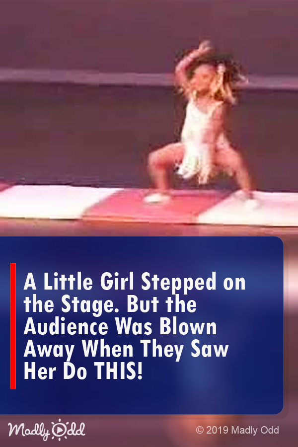 A Little Girl Stepped On The Stage. But The Audience Was Blown Away When They Saw Her Do THIS!