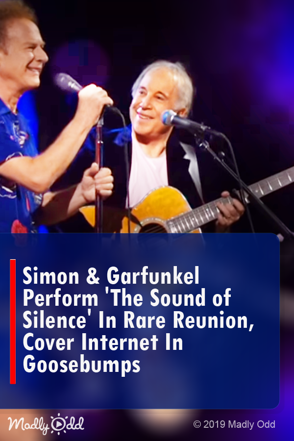 Simon & Garfunkel perforSimon & Garfunkel Perform ‘the Sound of Silence’ in Rare Reunion, Cover Internet in Goosebumpsm ‘The Sound Of Silence’ in rare reunion, cover Internet in goosebumps