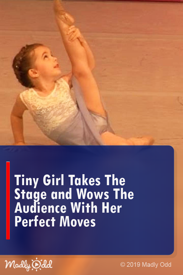 Tiny Girl Takes the Stage and Wows the Audience with Her Perfect Moves
