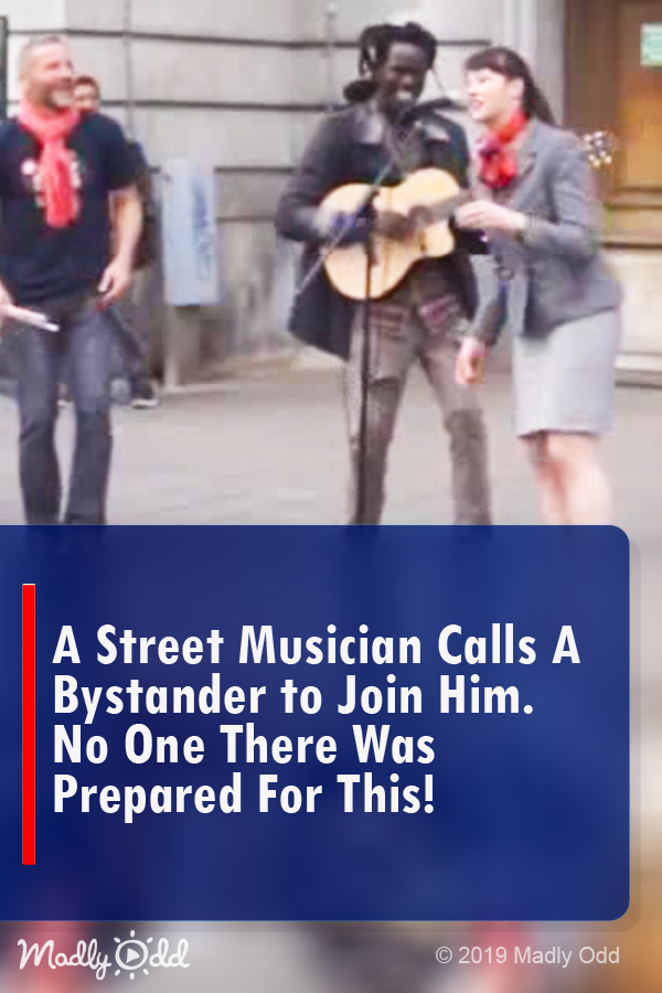A Street Musician Calls a Bystander to Join Him. No One There Was Prepared for THIS!