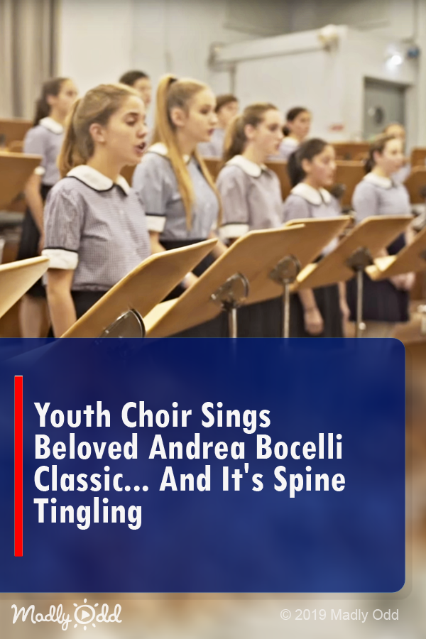 Youth Choir Sings Beloved Andrea Bocelli Classic... and It\'s Spine Tingling