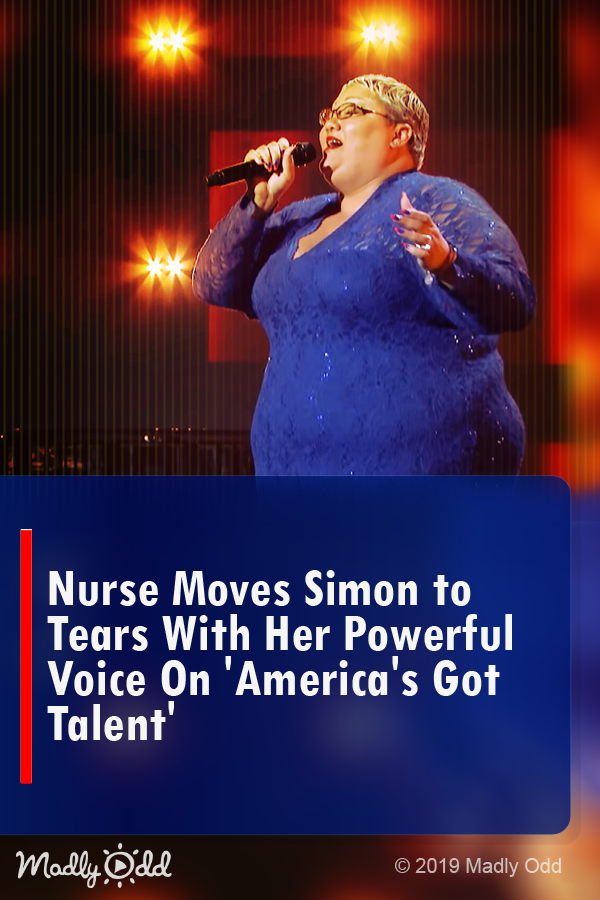 Nurse Moves Simon to TEARS with Her Powerful Voice on \'America\'s Got Talent\'