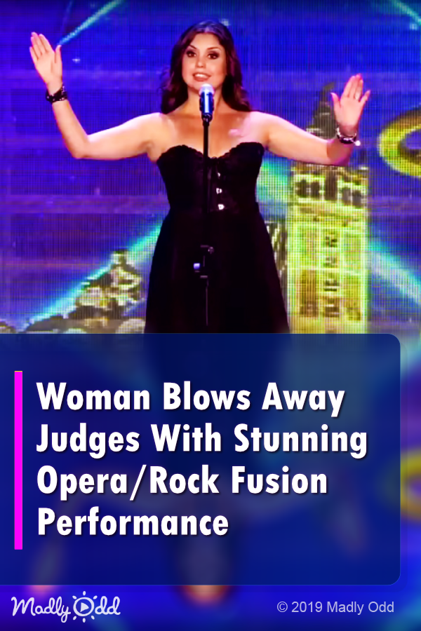 Woman Blows Away Judges With Opera/Rock Fusion Performance