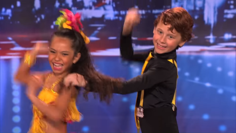Yasha & Daniela – Amazing Kid Dancers Dance to Pitbull and Tina Turner – America’s Got Talent 2013 2-28 screenshot