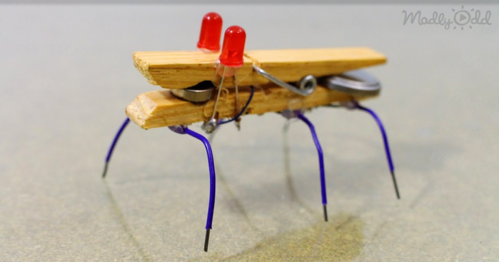 Mini Robotic Bug Toy DIY How To