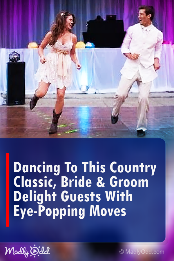 Bride & Groom Dance To Blake Shelton\'s ‘Footloose’ – But Wait For The Backflip. Whoa!!