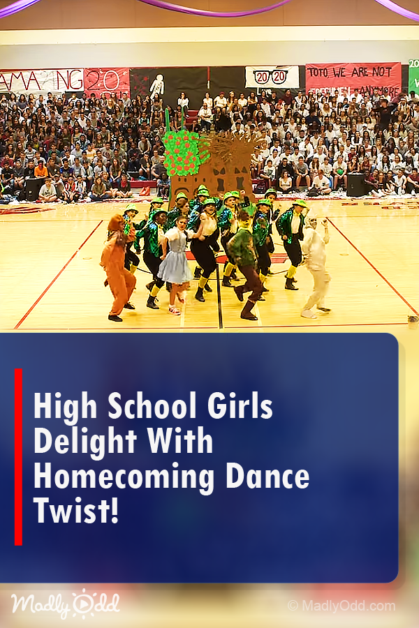 High School Girls Delight With Homecoming Dance Twist!