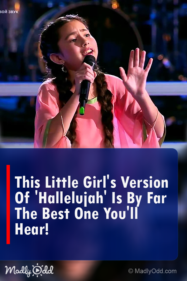 This Little Girl’s Version of “Hallelujah” is by Far the Best One You’ll Hear!