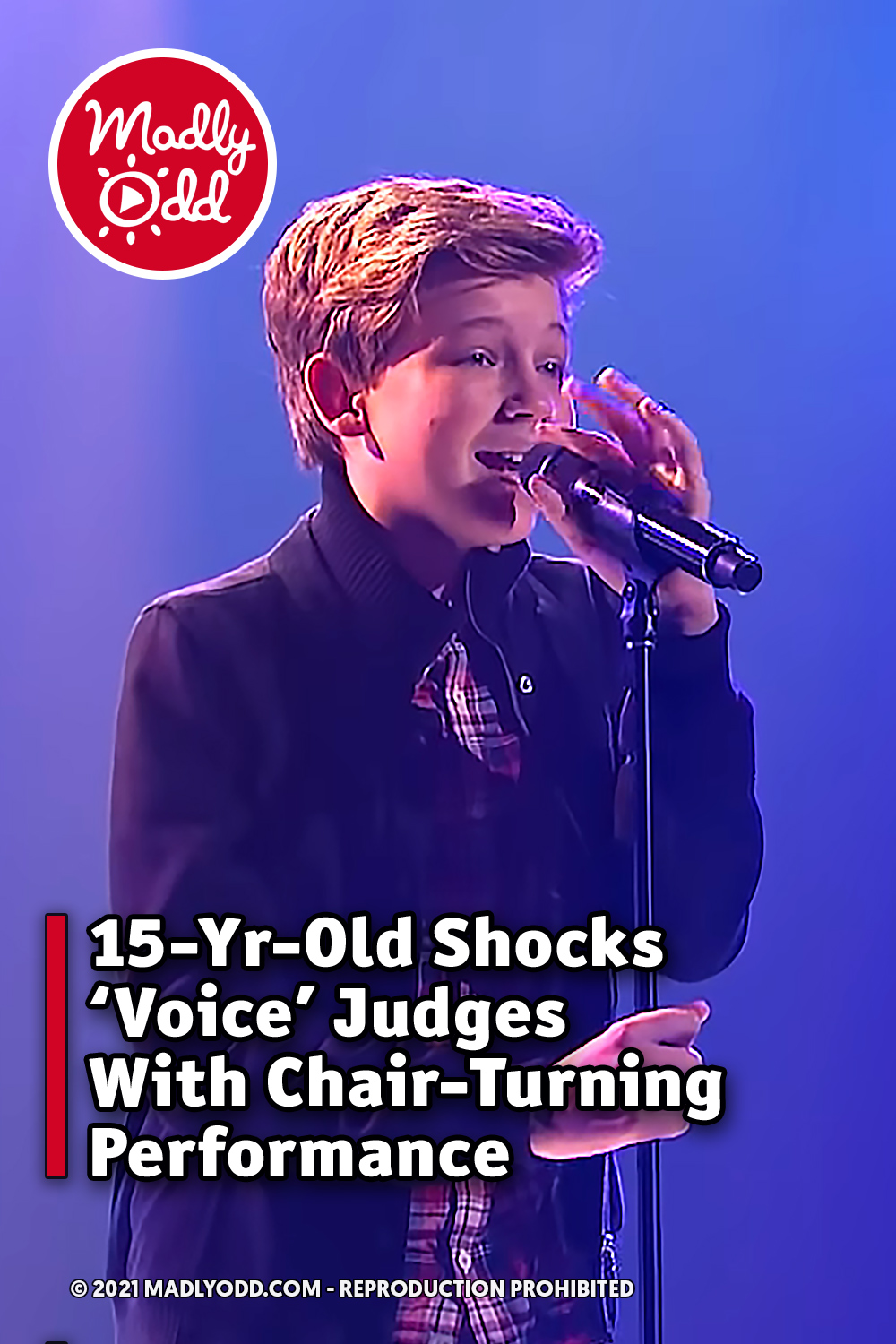 15-Yr-Old Shocks \'Voice\' Judges With Chair-Turning Performance