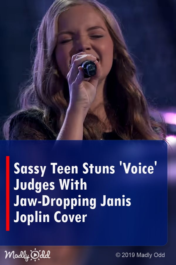 Sassy Teen Stuns \'Voice\' Judges With Jaw-Dropping Janis Joplin Cover