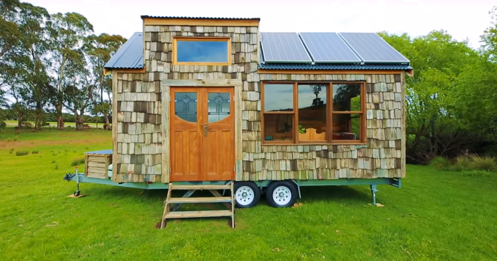 Super Affordable Off Grid Tiny House Built With Recycled Materials,Evaporated Milk Ingredients