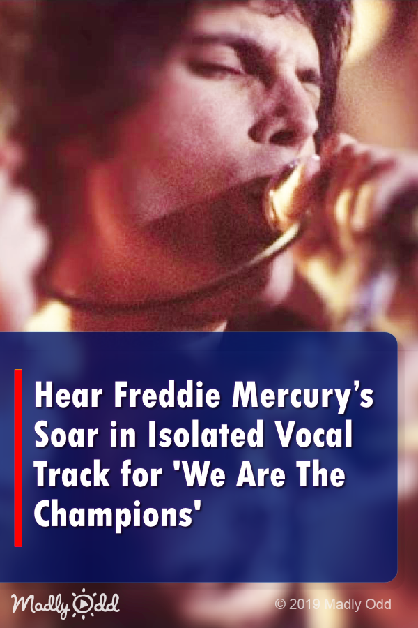 Freddie Mercury Sings Acapella Version Of \