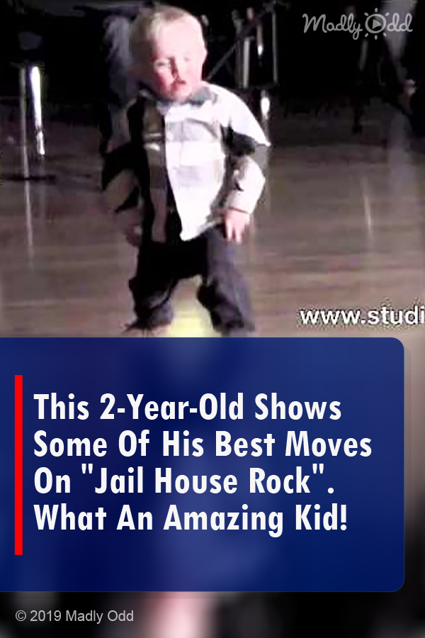 This 2-Year-Old Shows Some Of His Best Moves On \