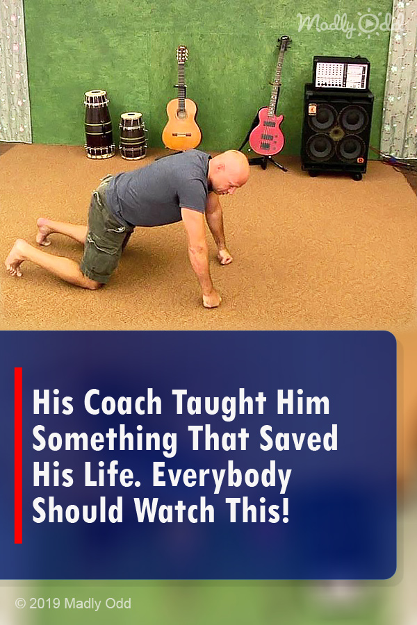 His Coach Taught Him Something That Saved His Life. Everybody Should Watch This!